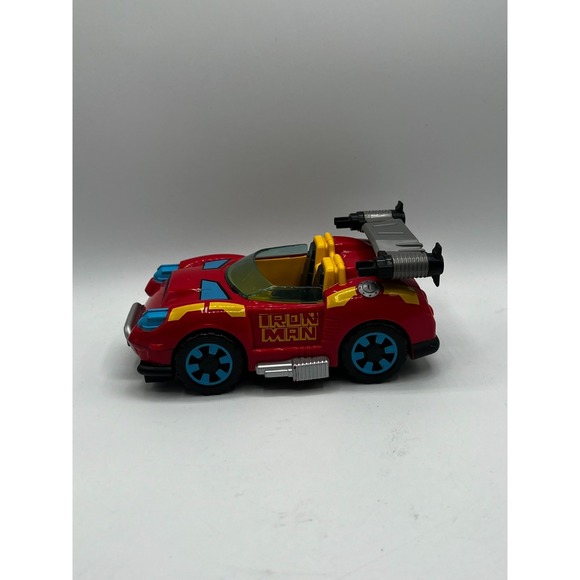 Marvel Iron Man's HOVER CAR Vehicle Super Hero Squad Loose Incomplete - Picture 2 of 14